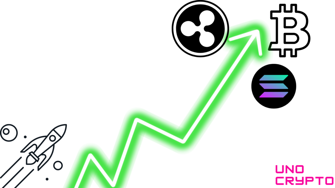 BTC, Solana and XRP Rise in Price