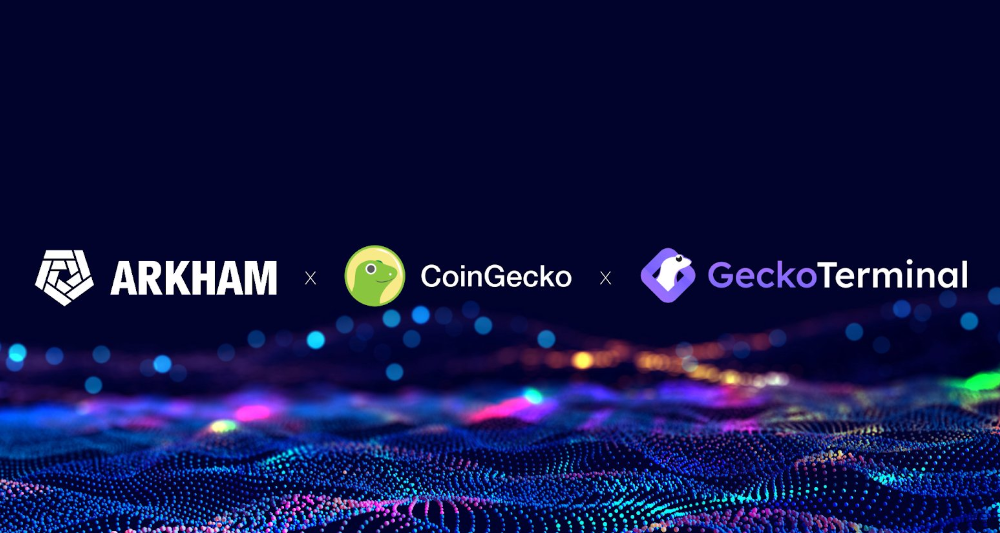 Arkham, Coingeko, Gekoterminal