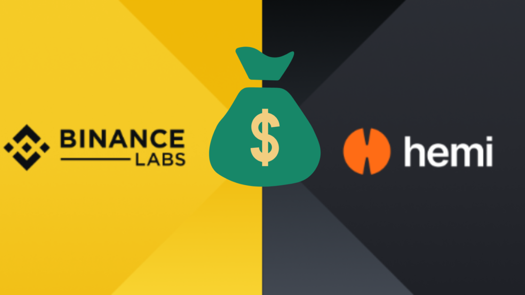 Binance labs and hemi investment