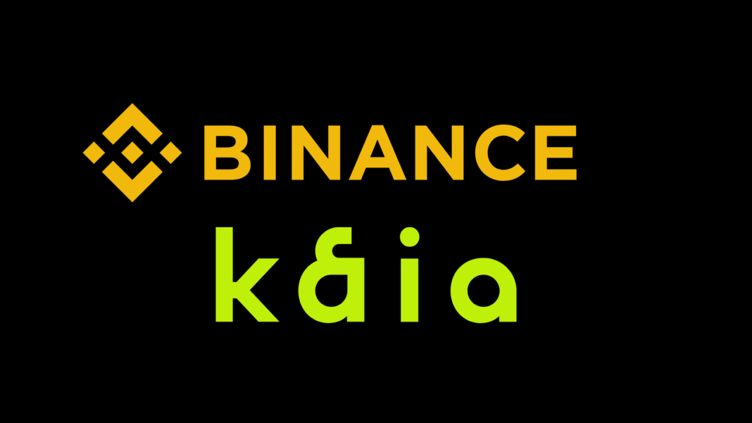 Binance list Kaia