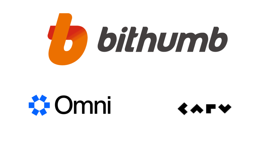 Bithumb adds Omni and Carv