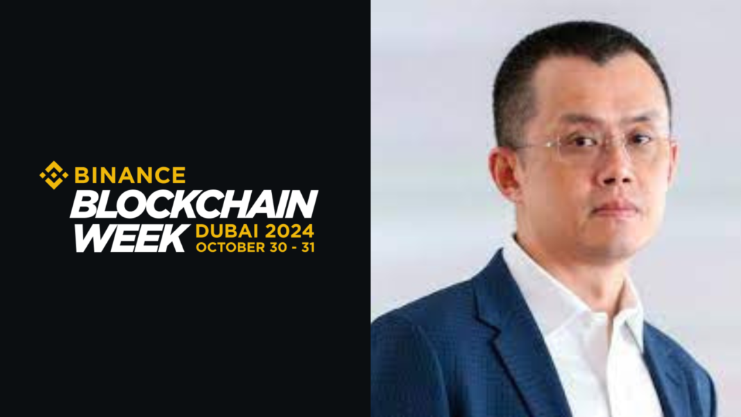 CZ at the Binance blockchain week