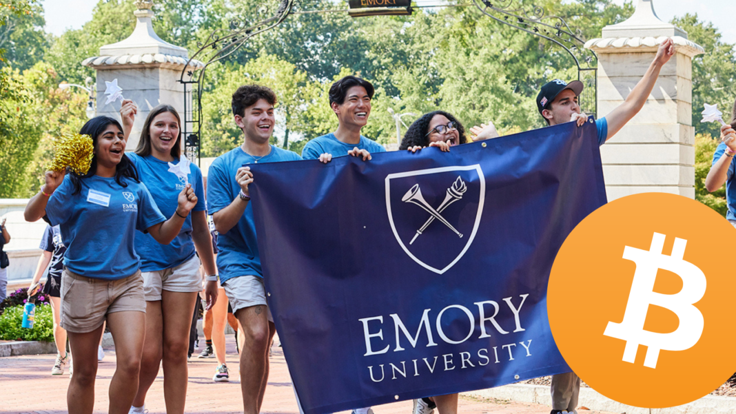 Emory university and bitcoin