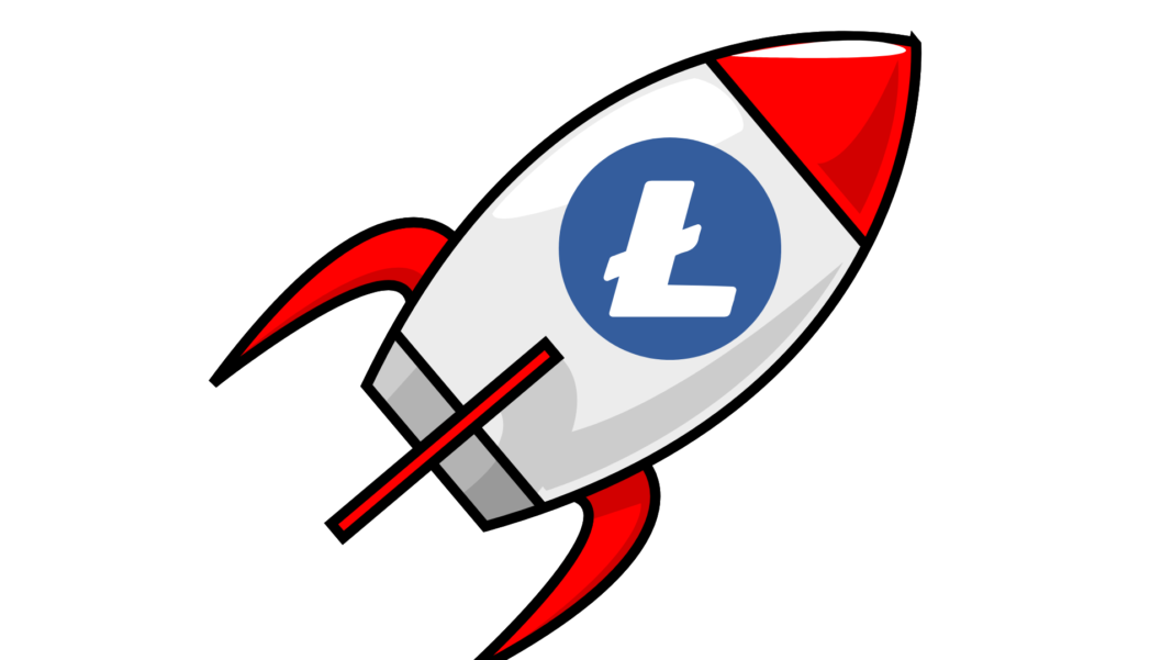 Litecoin rocketship