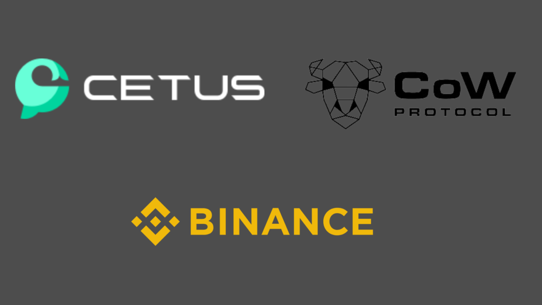 Binance list Cetus and Cow