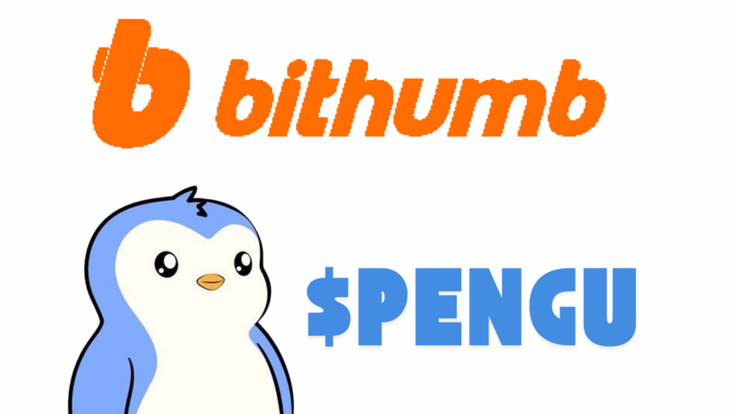 PENGU Memecoin Records 12% Rally As Bithumb Announces PENGU KRW Pair Listing