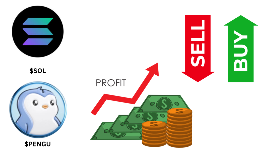 Trader Scoops Up $8.36M Profit By Buying $PENGU After Launch and Selling It For $SOL