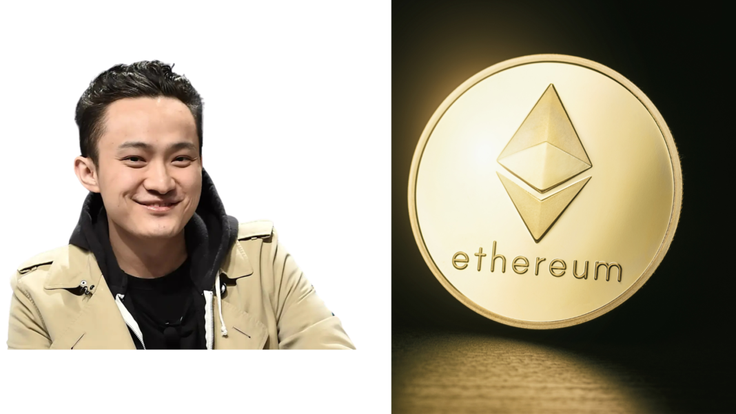 Tron Founder Justin Sun Seeks to Cash Out $209M ETH Holdings While Ethereum Crosses $4K Mark