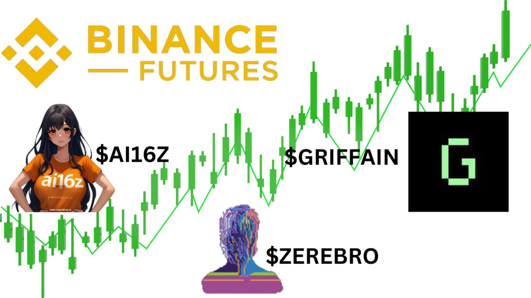 $GRIFFAIN, $AI16Z & $ZEREBRO Binance