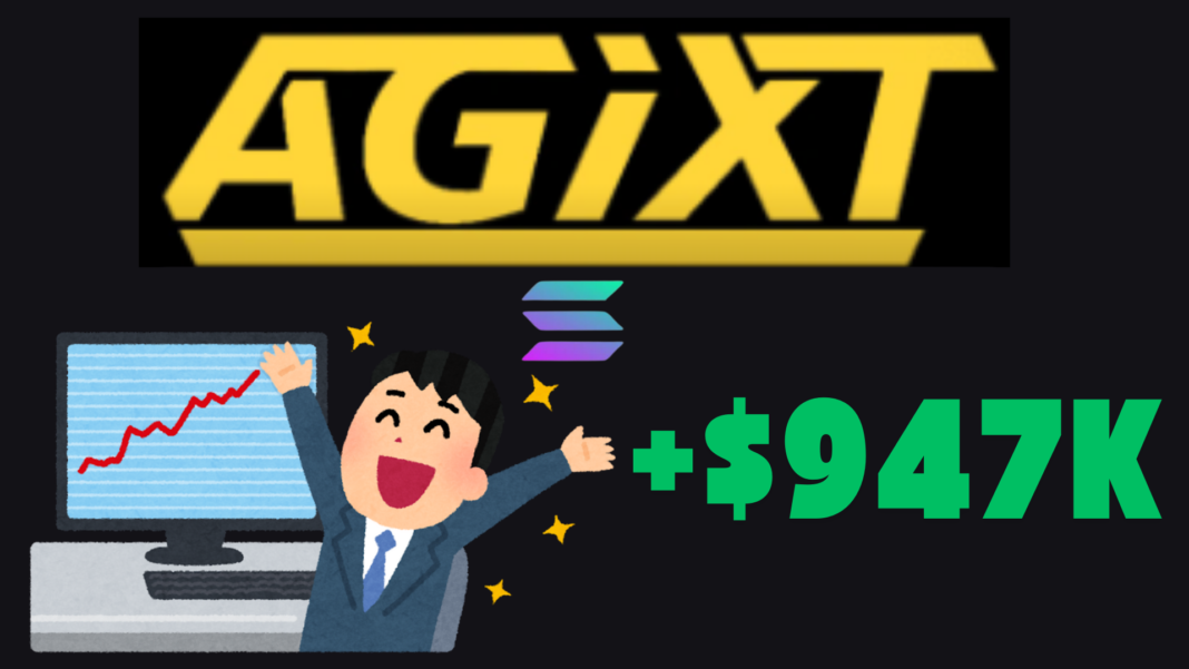 Insider Trading Alert Insider Banks $947K Profit By Selling 16 SOL to Purchase 72.67M $AGiXT Memecoin