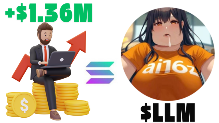 LLM Token Investor Turns 23.76 SOL Worth $4.7K Into $1.36M In 19 hours