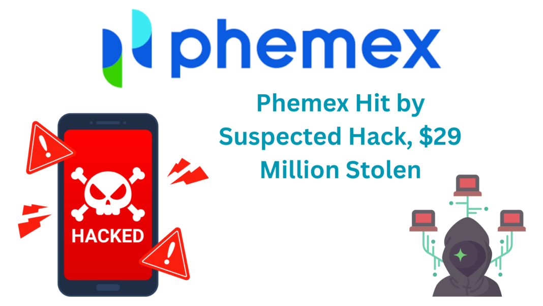 Phemex Suffers Alleged Security Breach, $29 Million Worth of Cryptocurrency Stolen