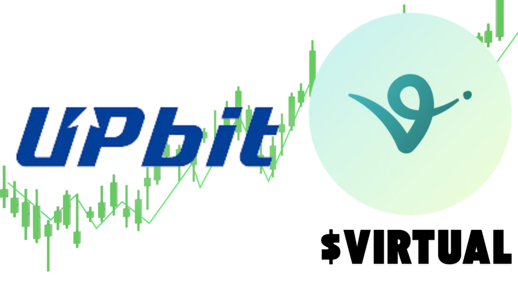 VIRTUAL Token Soars 17% As South Korea's Upbit Lists KRW, BTC, USDT Pairs