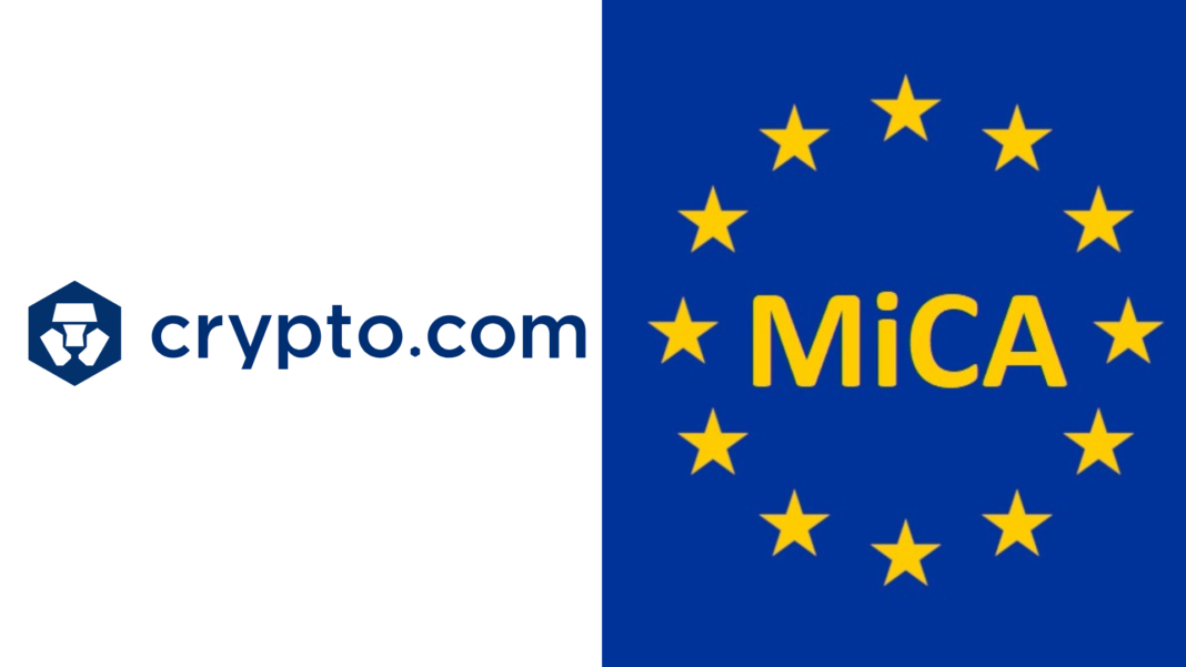 cryptocom and MICA