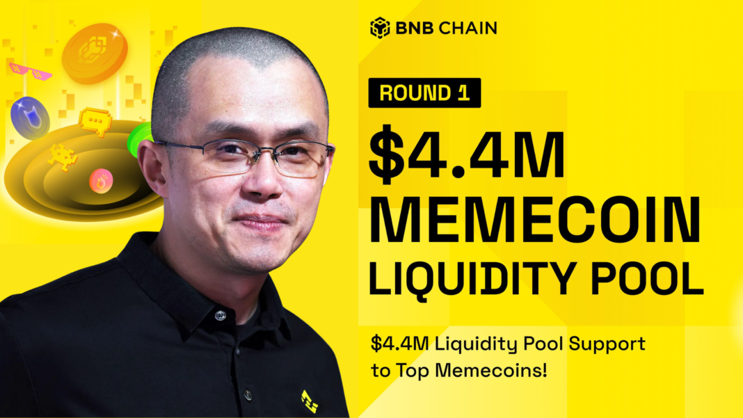 Binance Founder CZ Announces BNB Chain’s $4.4 Million Meme Coin Liquidity Support Plan Launch