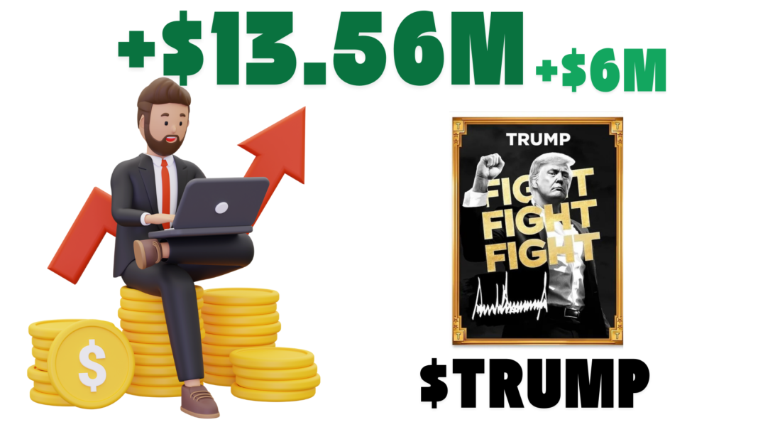 Crypto Trader Moves Offloads $7.53M After Earning $6.03M Via $TRUMP Trade, With Potential Profits Surging to $13.56M