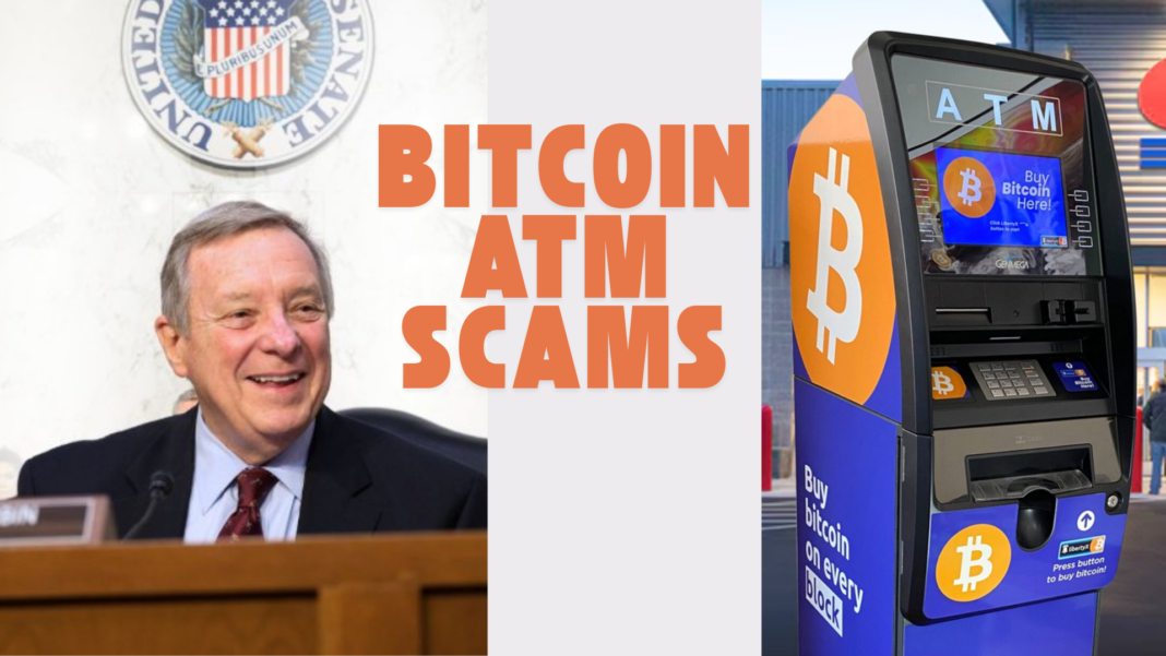 Illinois Senator Dick Durbin Introduces New Bill to Combat Rising Crypto ATM Scams with Strict Transaction Limits