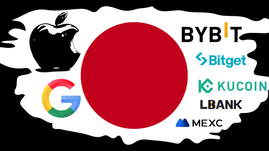 Japan's Financial Services Agency Urges Apple and Google to Block Five Unregistered Cryptocurrency Exchange Apps