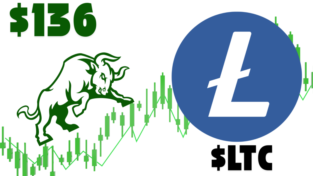 Litecoin Poised for a Bullish Breakout as Crypto Analyst Set $136 Daily Close Target