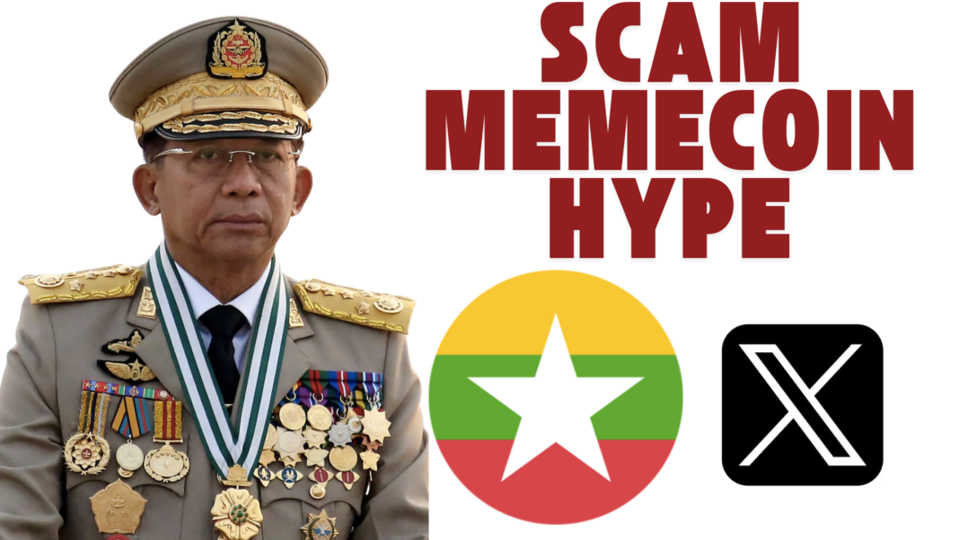 Myanmar’s Acting President Min Aung Hlaing’s Twitter Account Allegedly Hacked as Suspicious Memecoin Contract Promoted