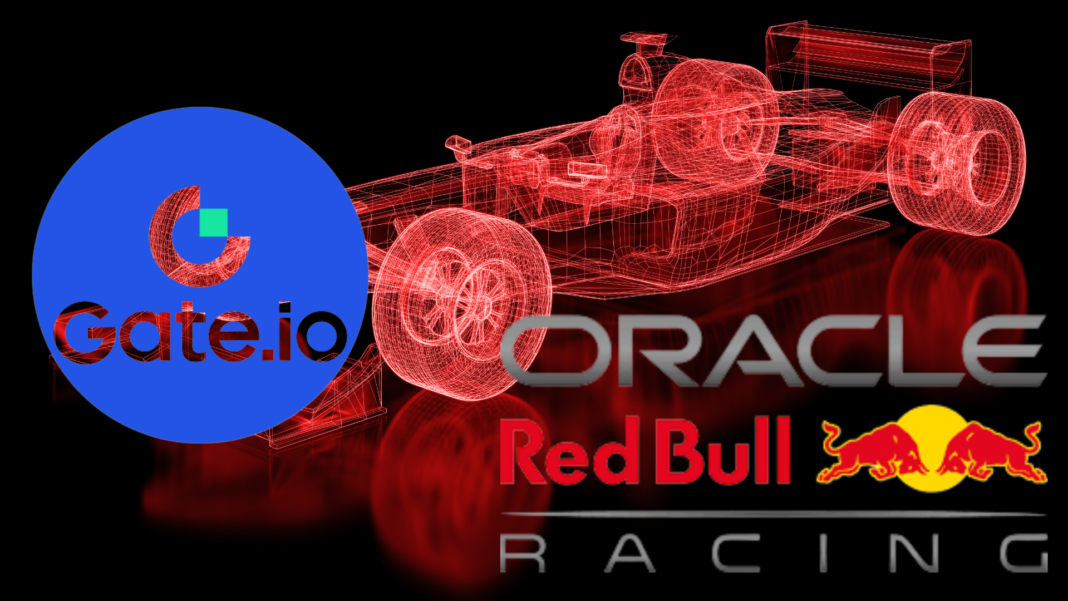 Oracle Red Bull Racing partners Gate.io