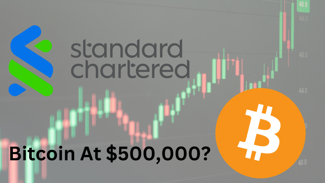 Standard Chartered Analyst Predicts Bitcoin At $500,000