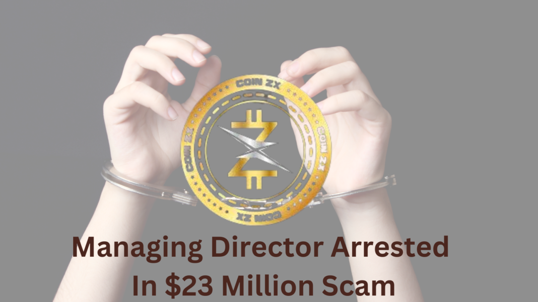 Managing Director Arrested In $23 Million Scam