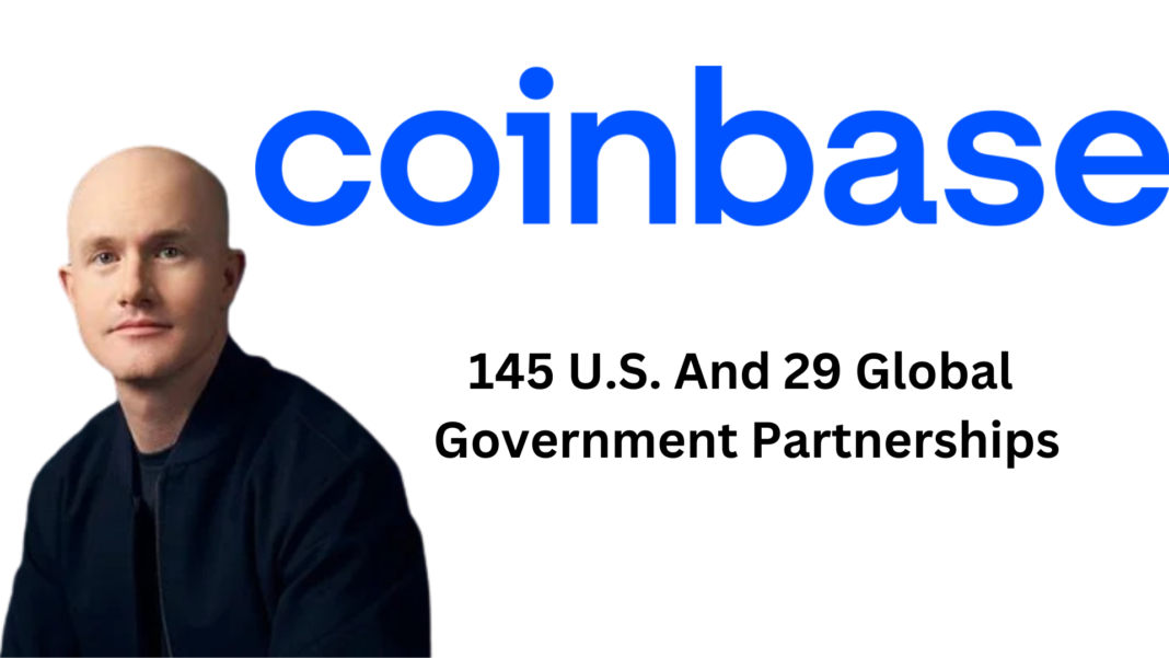 145 U.S. And 29 Global Government Partnerships Coinbase