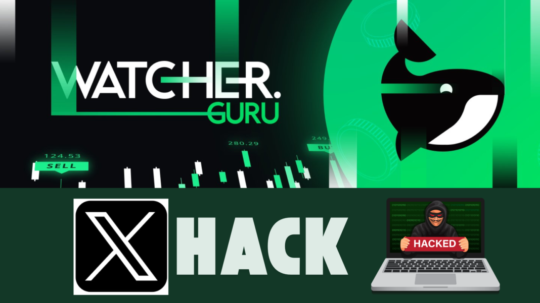 Crypto News Platform Watcher.Guru Suffers X Account Hack as False Reports Emerge About SWIFT and XRP Partnership