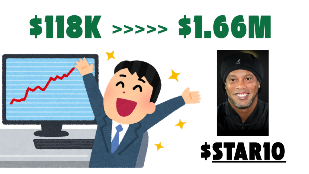 Crypto Trader Turns $118K Into $1.66M in Just 5 Minutes With Strategic $STAR10 Memecoin Trade