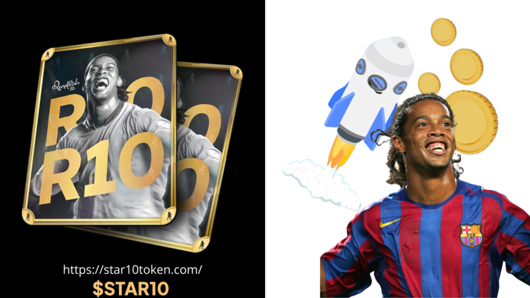 Former Brazilian Footballer Ronaldinho Launches Star10 Token on BNB Chain; Market Cap Surges To $366M