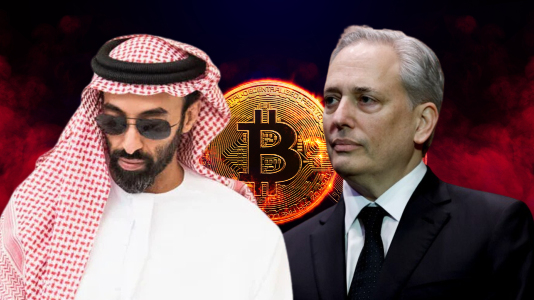 Tahnoon Bin Zayed Al Nahyan and David