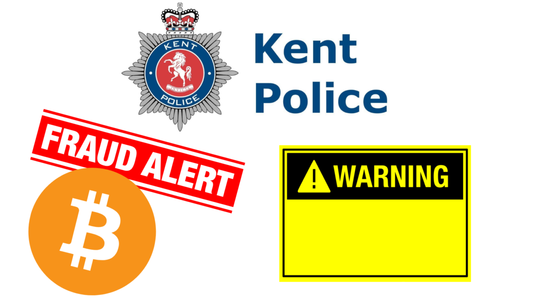 UK's Kent Police Issue Warning Following £1M Cryptocurrency Scam: Details Below