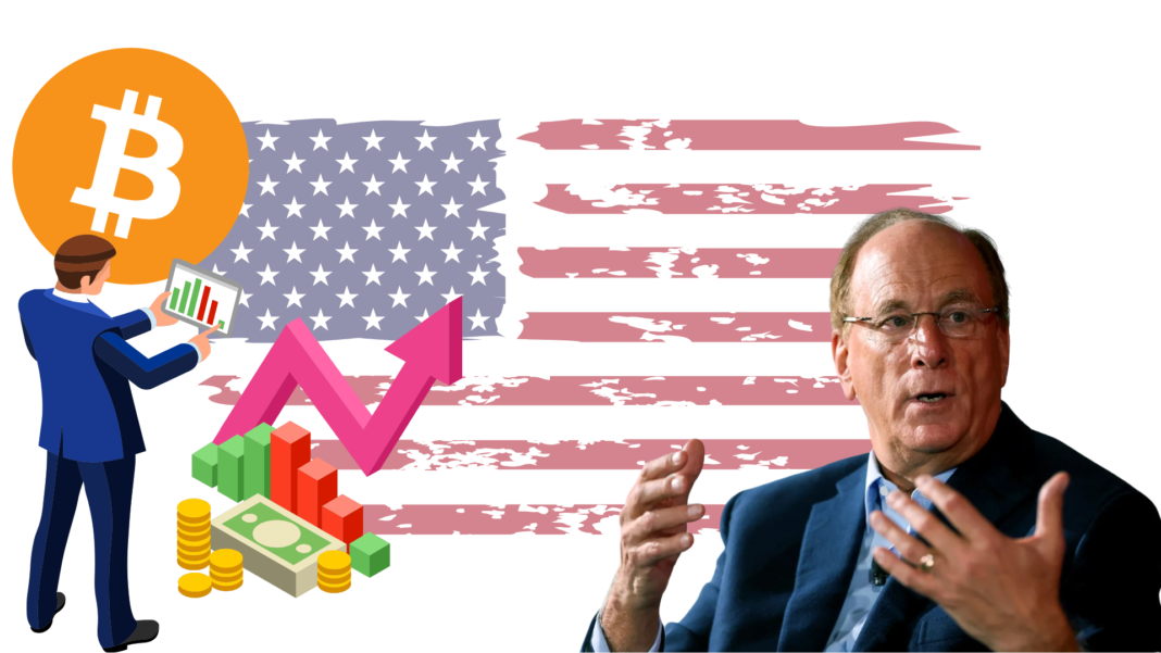 BlackRock CEO Larry Fink: US Debt Crisis Could Drive Bitcoin Adoption