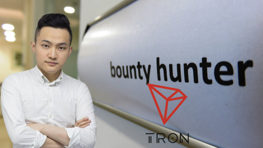 Justin Sun Bounty reward