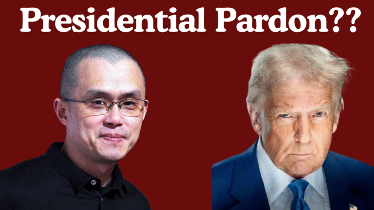 Binance Co-Founder Changpeng Zhao Confirms He Has Officially Filled For a Presidential Pardon from Trump