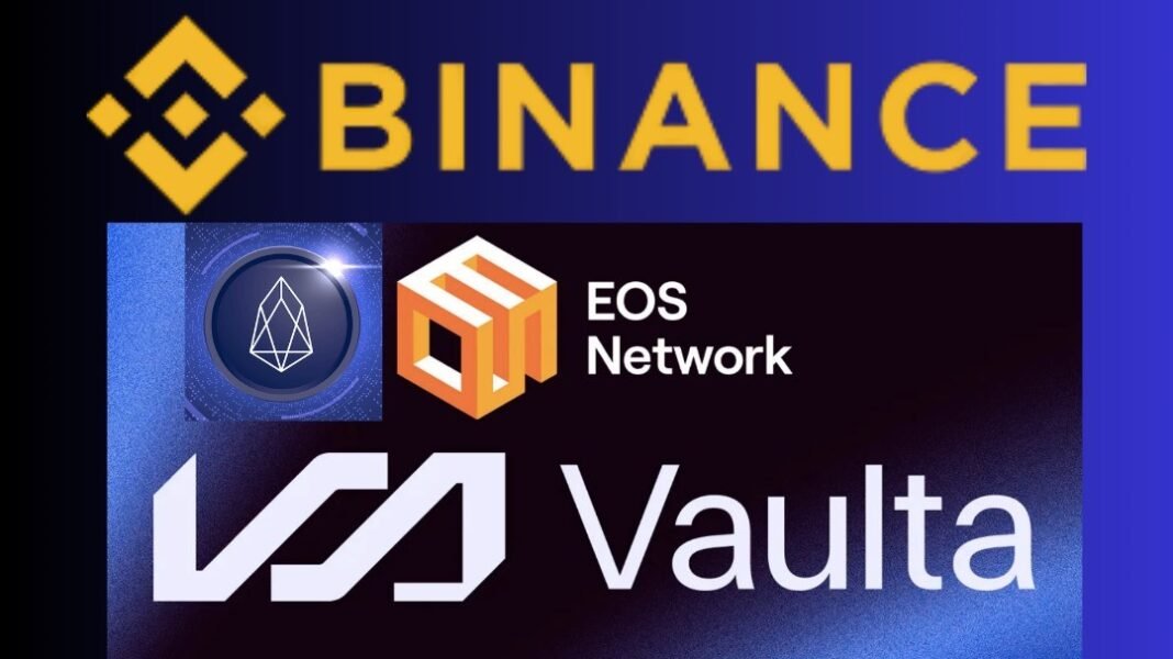 Binance’s Support for Token Swap and Vaulta (A) Rebranding