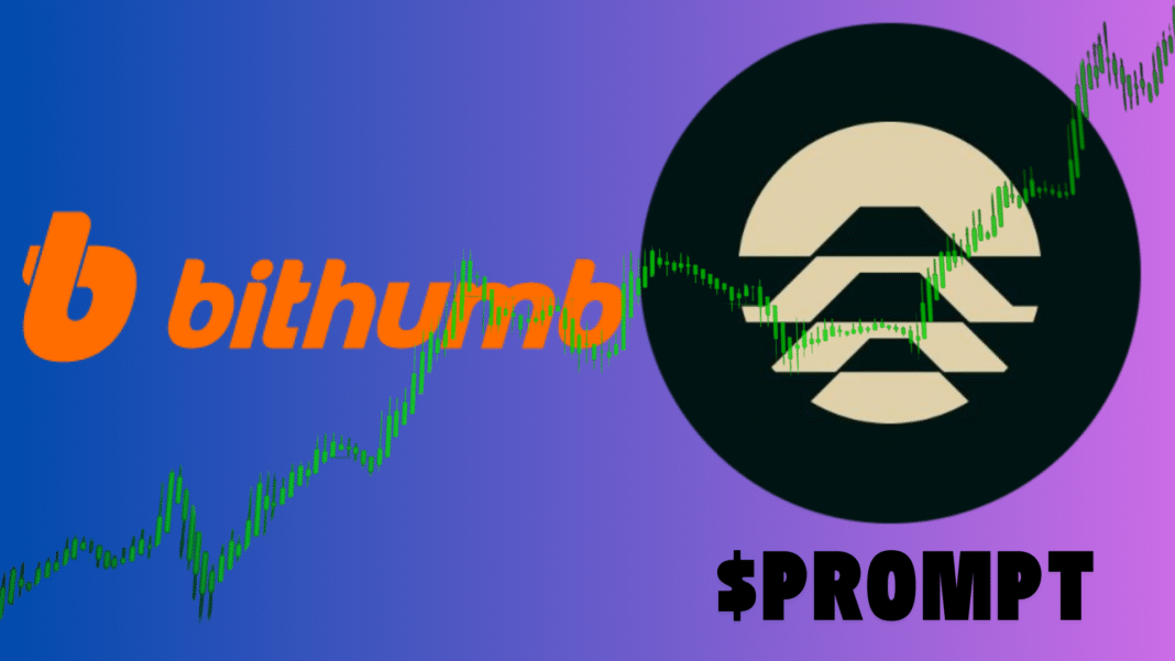 Bithumb Announces PROMPT Korean Won Trading Pair Listing, $PROMPT Token Jumps By 12%