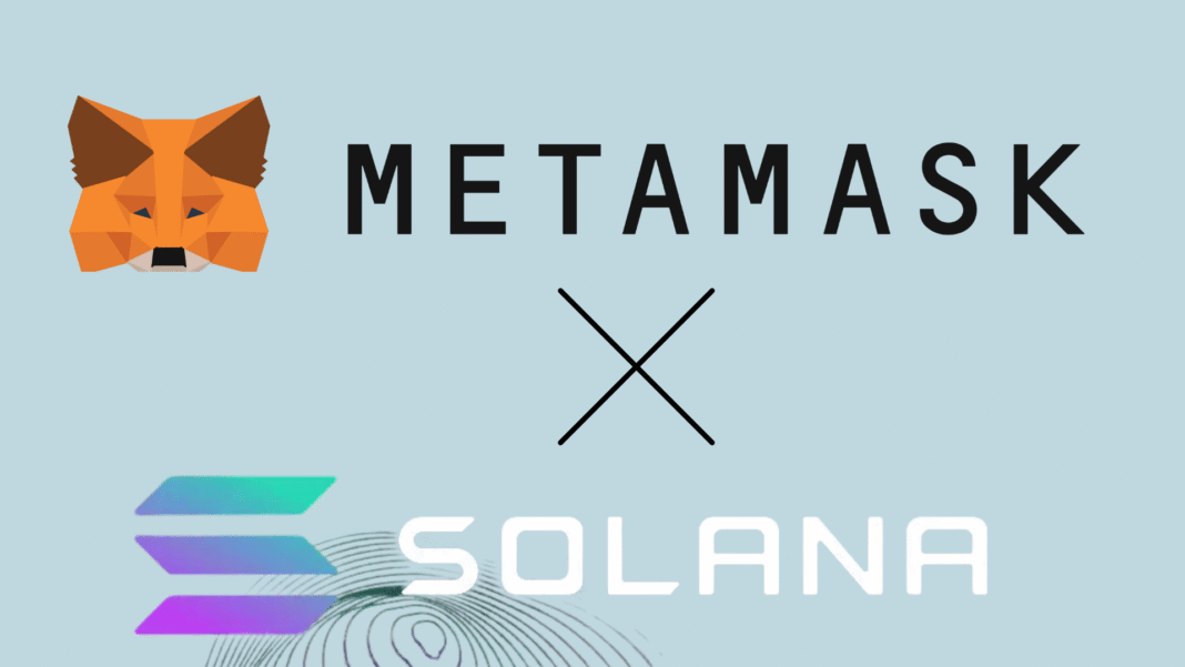 Solana and Metamask