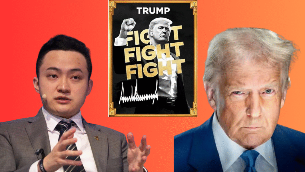 TRON Founder Justin Sun Announces Participation in President Trump’s Gala as Largest Holder Of $TRUMP Token