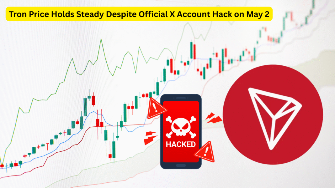 Tron Price Holds Steady Despite Official X Account Hack on May 2