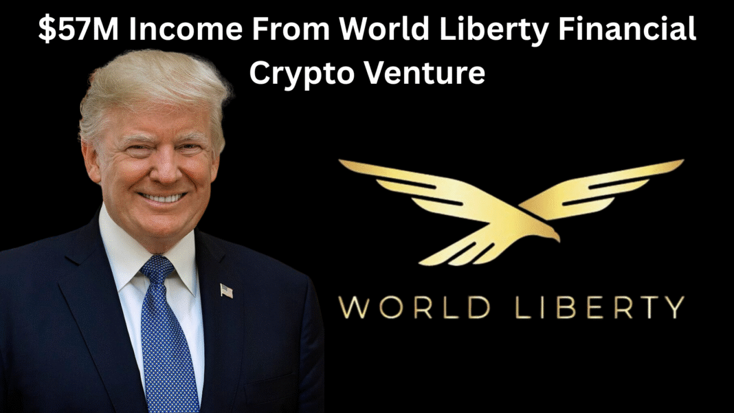 $57M Income From World Liberty Financial Crypto Venture