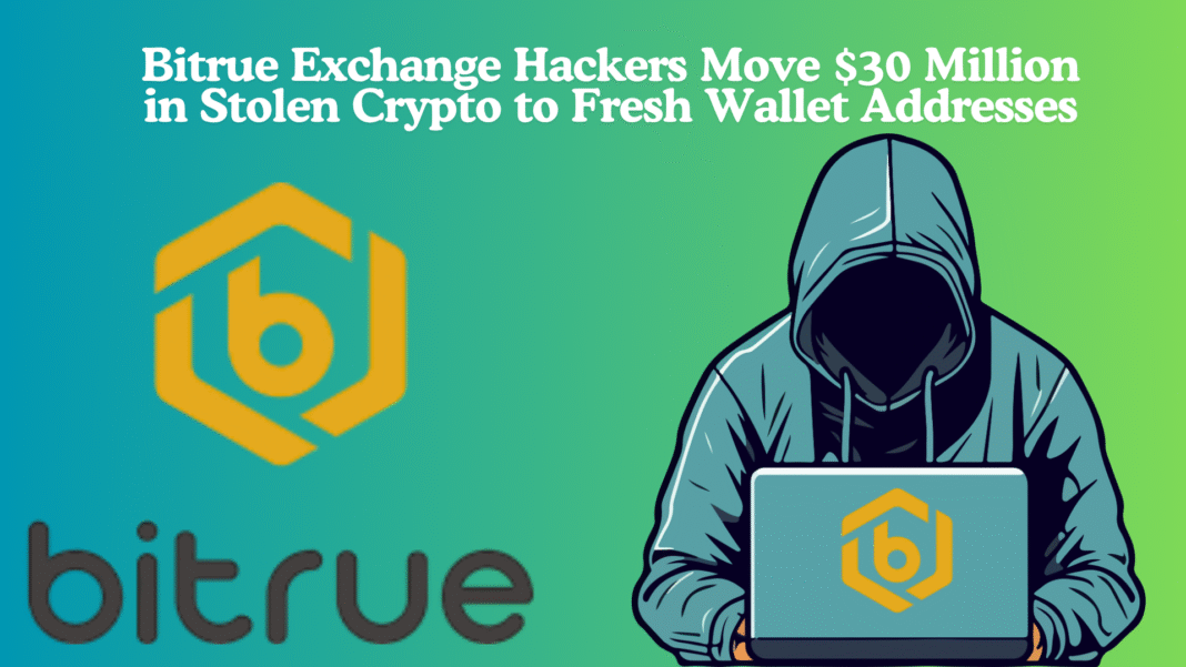 Bitrue Exchange Hackers Move $30 Million in Stolen Crypto to Fresh Wallet Addresses