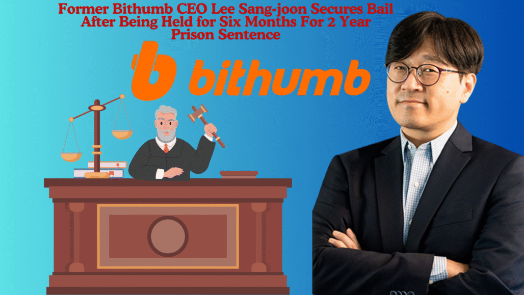 Former Bithumb CEO Lee Sang-joon Secures Bail After Being Held for Six Months For 2 Year Prison Sentence