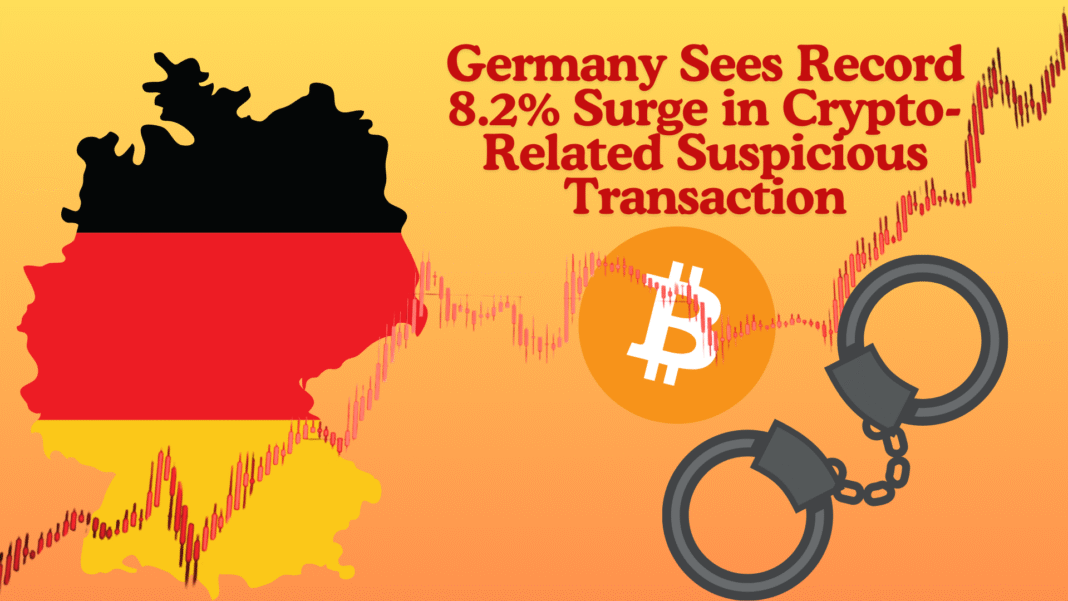 Germany Sees Record 8.2% Surge in Crypto-Related Suspicious Transaction Notifications Despite Fall in Total SAR Filings