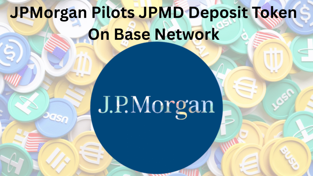 JPMorgan Pilots JPMD Deposit Token On Coinbase’s Base Network