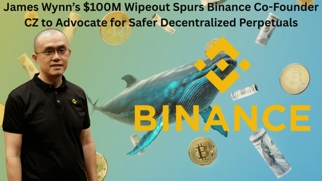 James Wynn’s $100M Wipeout Spurs Binance Co-Founder CZ to Advocate for Safer Decentralized Perpetuals