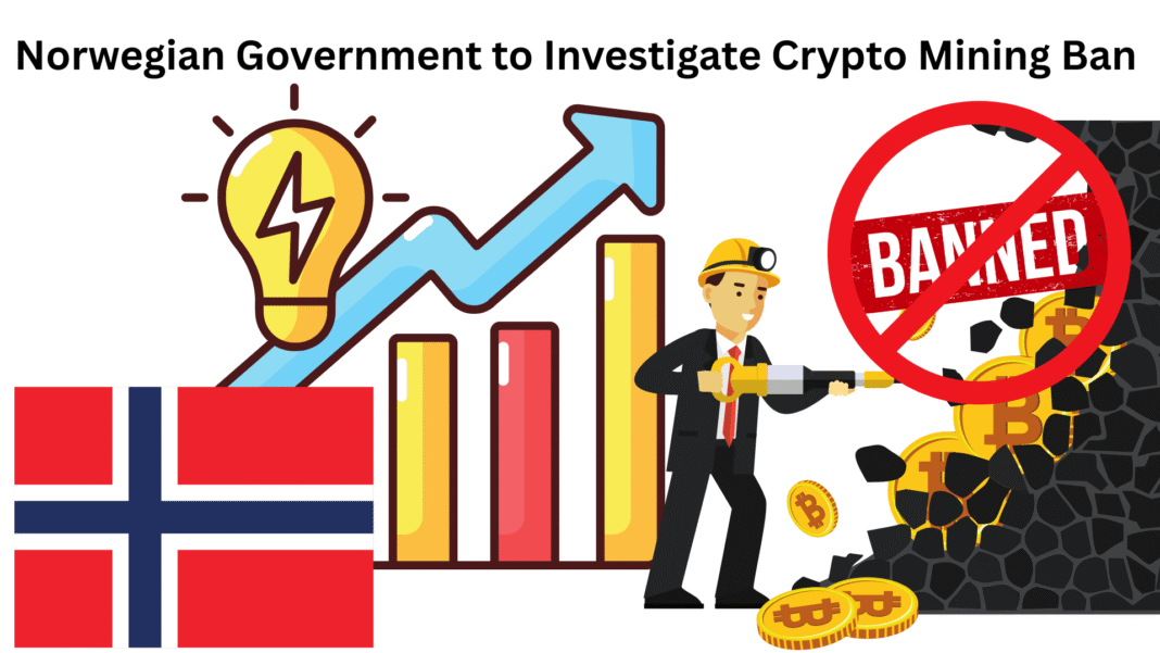 Norwegian Government to Investigate Crypto Mining Ban Amid Energy, Land, and Noise Concerns