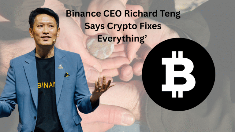 Binance CEO Richard Teng Says ‘Crypto Fixes Everthin,’