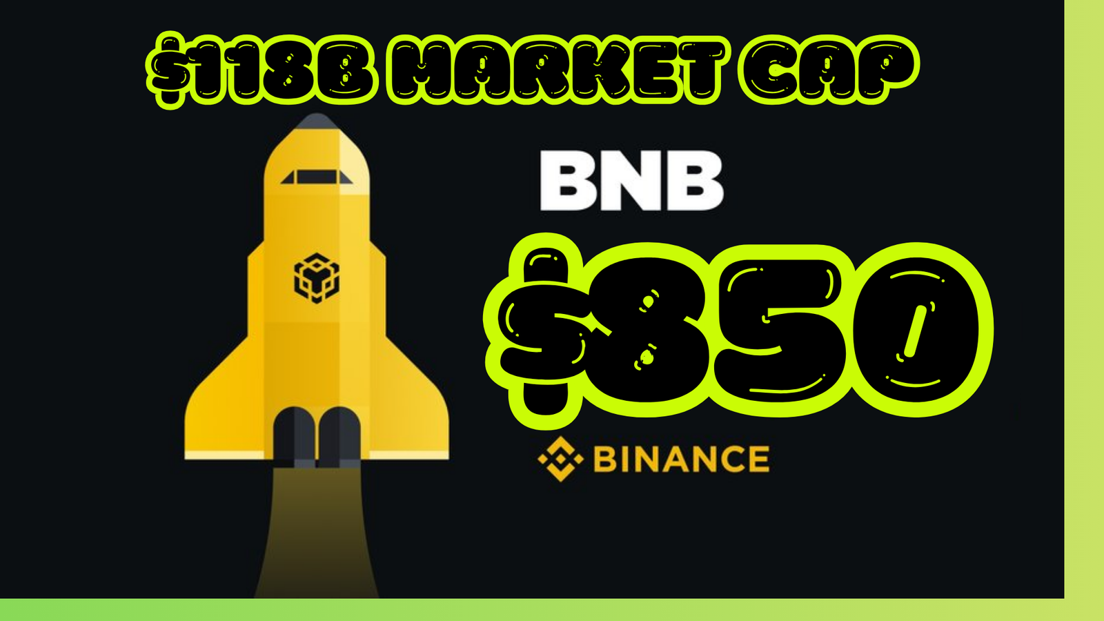 Binance Coin ($BNB) Surges Past $850 Mark Setting New ATH and Outpacing Market Caps of Nike, SoftBank, and Strategy